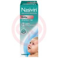 Називин капли назальные 0,01% 5мл. Фото