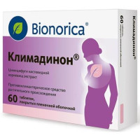 Климадинон таблетки покрытые пленочной оболочкой №60. Фото