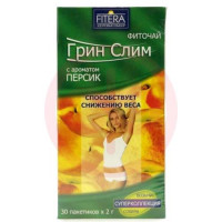 Грин слим фиточай 2г №30 персик. Фото