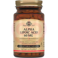 Солгар альфа-липоевая к-та капсулы 60мг №30. Фото