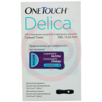 Уан тач делика ланцеты №100. Фото
