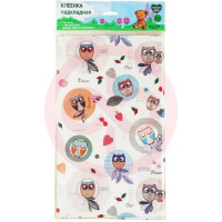 Клинса кидс клеенка подкладная рисунок пвх покр 1х1,4м. Фото