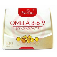 Мирролла омега 3.6.9 капсулы №100. Фото