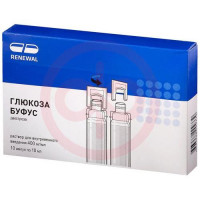 Глюкоза буфус раствор для внутривенного введения 400мг/мл 10мл №10. Фото