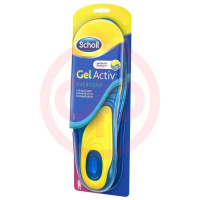 Шолл гель актив стельки д/комф. на каждый день женские эверидей 1пара. Фото