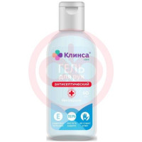 Клинса гель для рук антисептический 60мл витамин е. Фото