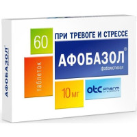 Афобазол таблетки 10мг №60. Фото
