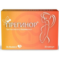 Прегинор  капсулы 550мг №30. Фото