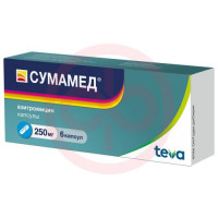 Сумамед капсулы 250мг №6. Фото