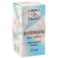 Валерианы настойка 25мл. Фото