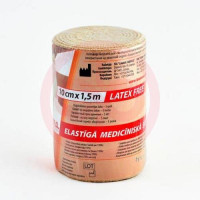 Лаума бинт медицинский эластичный 10смx1,5м. Фото