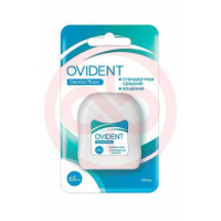 Овидент зубная нить 65м вощенная средняя. Фото