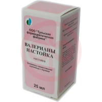 Валерианы настойка 25мл. Фото