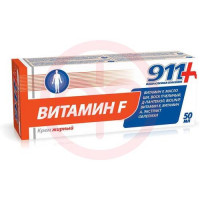 911 ваша служба спасения крем для тела 50мл витамин ф жирный. Фото
