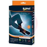 Би велл мед гольфы компрессионные плотн муж 2кл №3 /арт jw-127/ черн. Фото