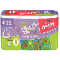 Хэппи подгузники д/недонош. ньюборн 0-2кг №25 [bella happy]. Фото