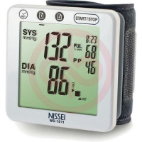 Ниссей тонометр автомат на запястье ws-1011. Фото