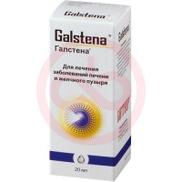 Галстена капли гомеопатические 20мл. Фото