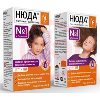 Нюда ср-во педикулицидное 50мл спрей. Фото