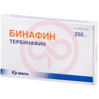 Бинафин нео таблетки 250мг №14. Фото