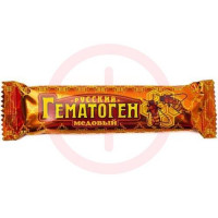 Гематоген русский плитка 40г медовый бад. Фото