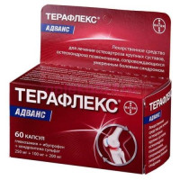 Терафлекс адванс капсулы 250мг + 100мг + 200мг №60. Фото
