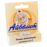Айболит гигиеническая  помада для губ 2,8г. Фото