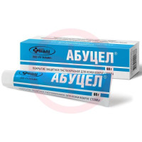 Абуцел покрытие пастообразное 60г вокруг стомы. Фото