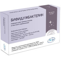 Бифидумбактерин порошок для приема внутрь и местного применения 500 млн.кое/пакет 0,85г №30. Фото