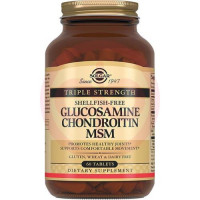 Солгар глюкозамин хондроитин мсм таблетки №60 комплекс. Фото