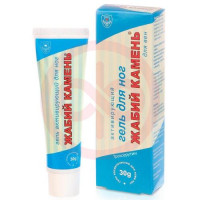 Жабий камень гель для ног 30г активирующий с глюкозамином и троксерутином. Фото