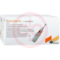 Катеджель с лидокаином гель для местного применения 12,5г №25. Фото