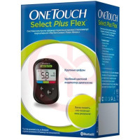 Уан тач селект плюс флекс глюкометр. Фото