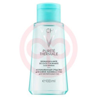 Виши пюрте термаль средство для снятия макияжа с глаз 100мл успокаив. Фото