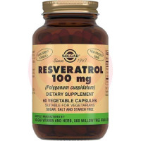Солгар капсулы 100мг №60 ресвератрол. Фото