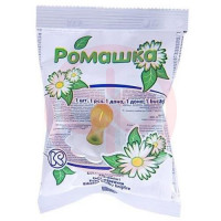 Киевгума пустышка латексная ромашка без кольца п/э. Фото