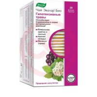 Эвалар био чай 1.5г №20 гипотензивные травы. Фото