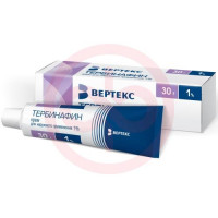 Тербинафин-вертекс крем для наружного применения 1% 30г. Фото