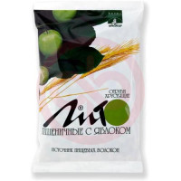Лито отруби хрустящие 200г пшеничные яблоко + кальций. Фото