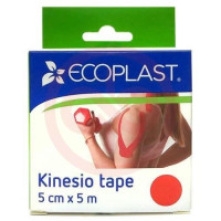 Нордепласт экопласт кинезио-тейп 5смх5м красный. Фото