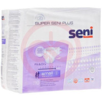 Сени супер плюс подгузники для взрослых №10 аир р.s(1) смол 55–80см. Фото