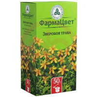Зверобоя сырье растительное измельченное 50г. Фото