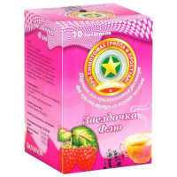 Звездочка флю порошок для приготовления раствора для приема внутрь 15г №10 малина. Фото