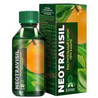 Неотрависил сироп растительный 100мл вкус апельсина. Фото