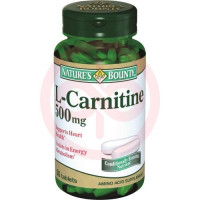 Нэйчес баунти l-карнитин капсулы 500мг №30 бад. Фото