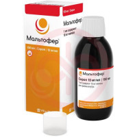 Изображение Мальтофер сироп 10мг/мл 150мл Мальтофер сироп 10мг/мл 150мл. Фото