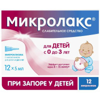 Микролакс раствор для ректального введения 5мл №12. Фото
