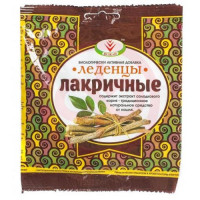 Леденцы лакричные 50г. /вулкан/. Фото