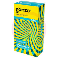 Ганзо рибс презервативы №12 ребристые. Фото