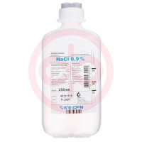 Натрия хлорид раствор для инфузий 0,9% 250мл №10. Фото